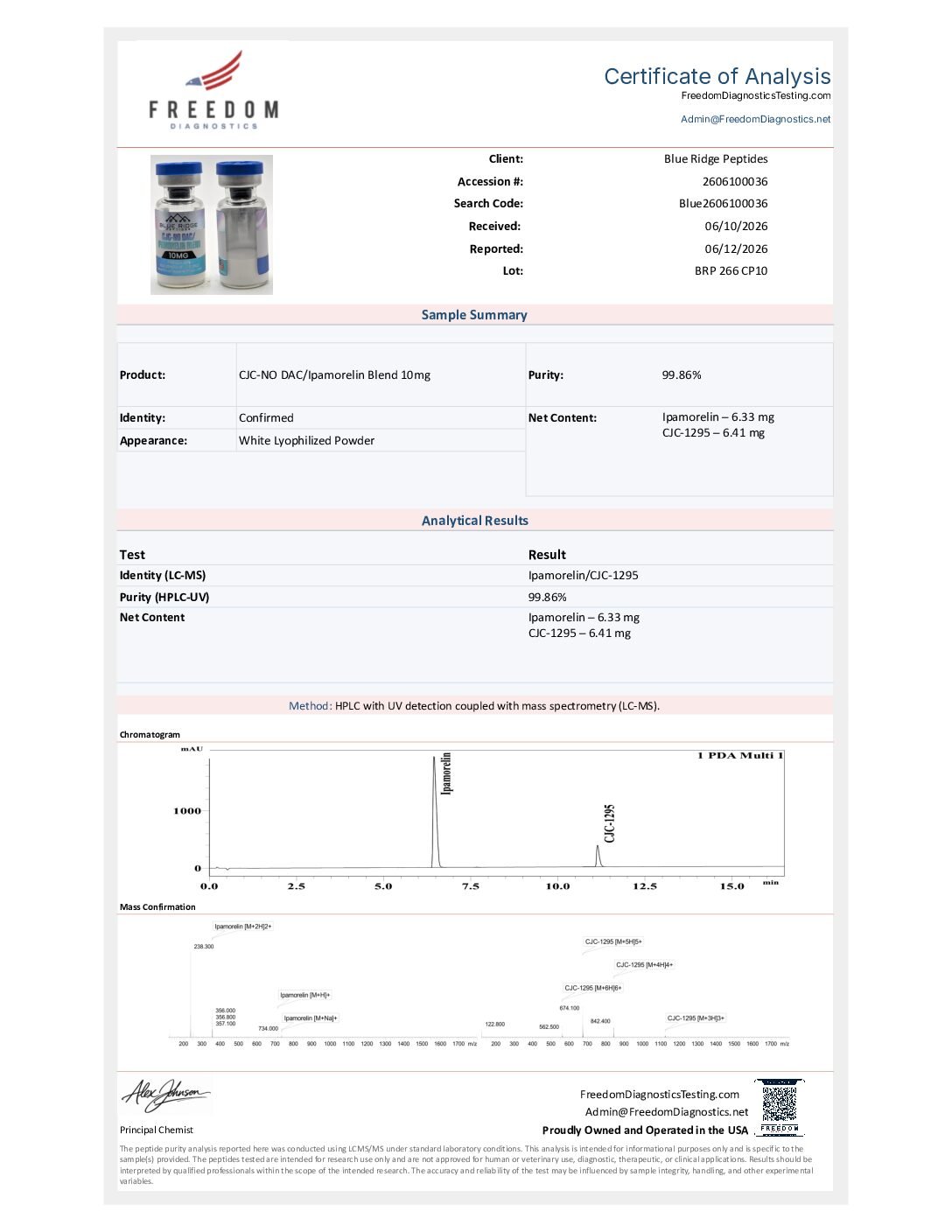 CJC No DAC/Ipamorelin Blend 10mg - Image 4