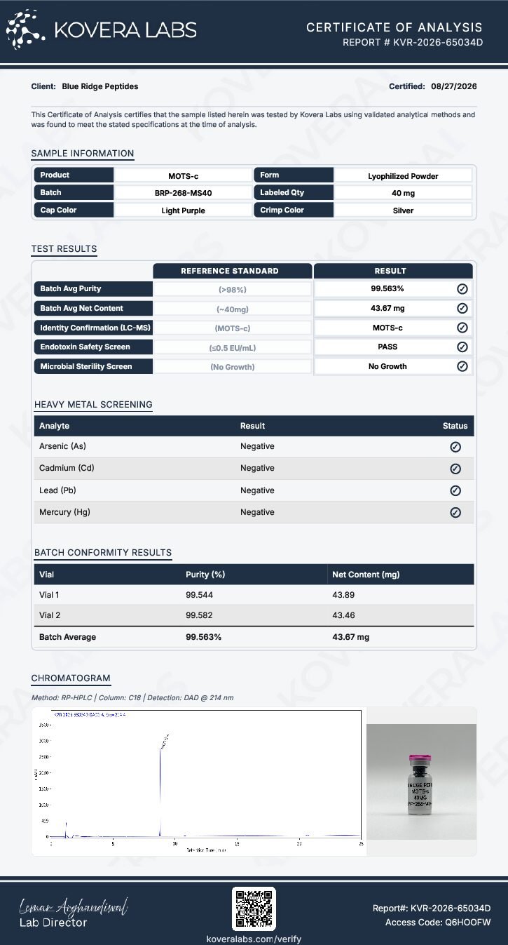MOTS-C 40mg - Image 3