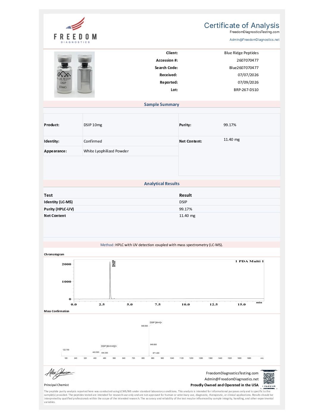 DSIP 10mg - Image 3
